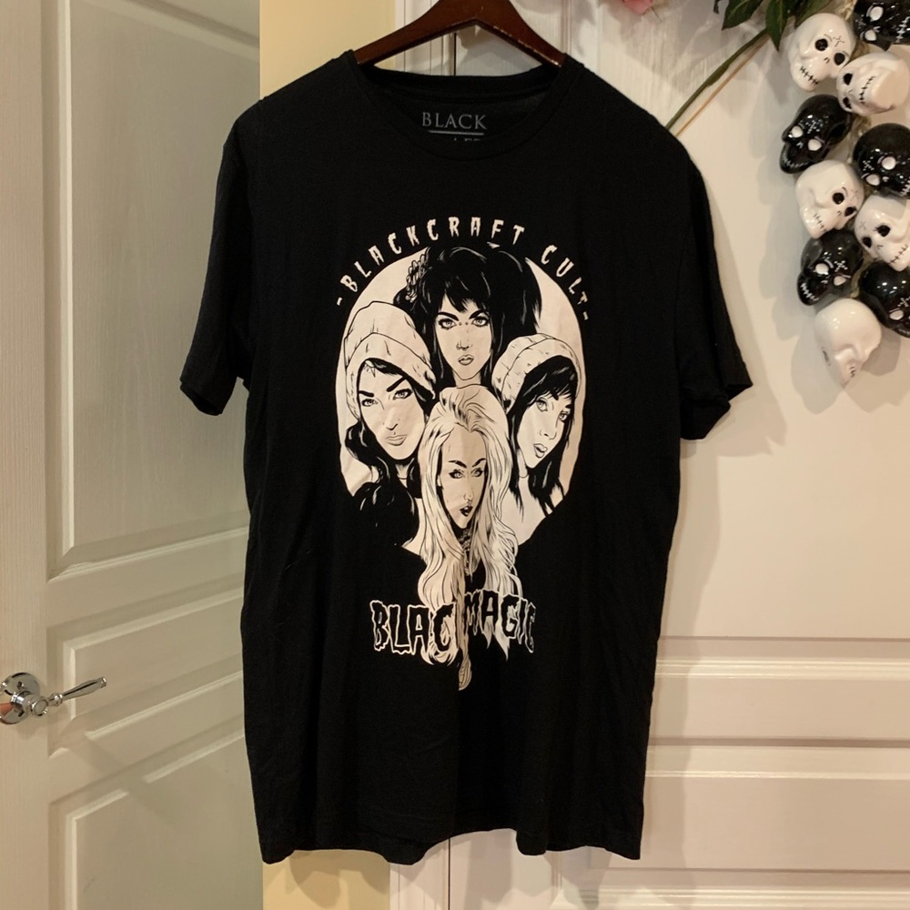 Black craft cult Angels tee